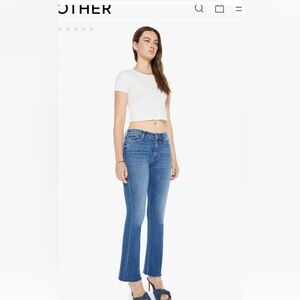 Mother Denim Weekender Fray